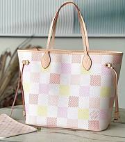 Louis Vuitton N40668 Neverfull MM Damier Bag - 1