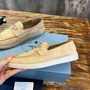 Prada beige suede loafers - 6