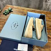 Prada beige suede loafers - 5