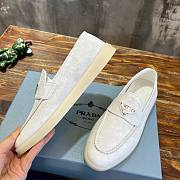 Prada gray suede loafers - 6