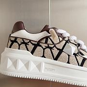 Valentino One Stud XL Low-Top Sneakers  - 4