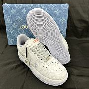 Louis Vuitton X Nike Air Force Low White Sneaker  - 6