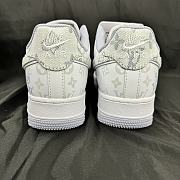 Louis Vuitton X Nike Air Force Low White Sneaker  - 2