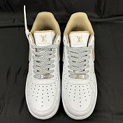 Louis Vuitton X Nike Air Force Low Yellow Sneaker - 2