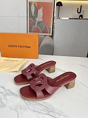 Louis Vuitton Isola Red Sandals - 3