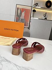 Louis Vuitton Isola Red Sandals - 6
