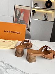 Louis Vuitton Isola Brown Sandals - 5