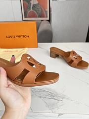 Louis Vuitton Isola Brown Sandals - 6