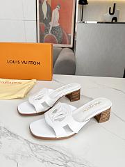 Louis Vuitton Isola White Sandals - 6