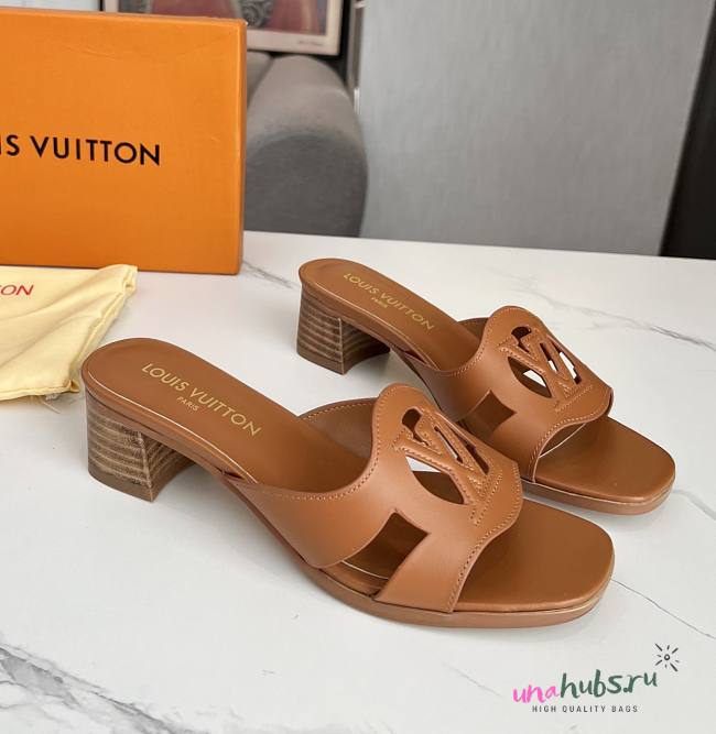 Louis Vuitton Isola Brown Sandals - 1