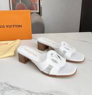 Louis Vuitton Isola White Sandals - 1