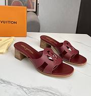 Louis Vuitton Isola Red Sandals - 1