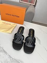 Louis Vuitton Isola Black Sandals - 4