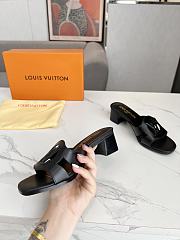 Louis Vuitton Isola Black Sandals - 3