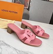 Louis Vuitton Isola Pink Sandals - 1