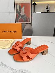 Louis Vuitton Isola Orange Sandals - 6