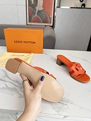 Louis Vuitton Isola Orange Sandals - 3