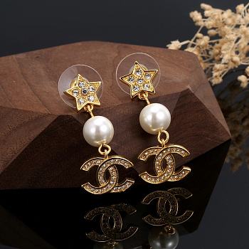 Chanel star earings 