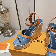 Louis Vuitton Remix Helios Wedge Sandal - 2