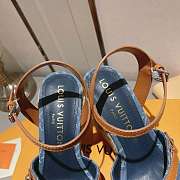 Louis Vuitton Remix Helios Wedge Sandal - 6