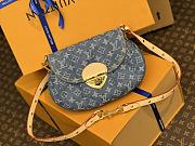 Louis Vuitton Denim Mini Pleaty Shoulder Bag - 6