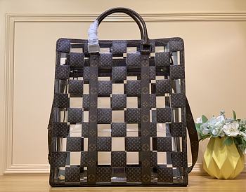 Louis Vuitton Sac Plat Chess Monogram Bag