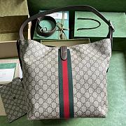 Gucci Jackie 1961 GG supreme leather shoulder bag - 5