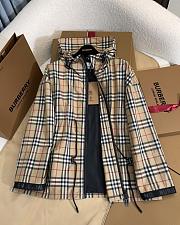 Burberry Check Print Jacket - 5