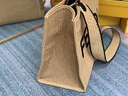 Fendi Sunshine Large Woven Straw Shopper Bag - 6