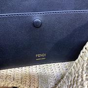 Fendi baguette woven straw 26 bag - 4