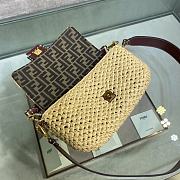 Fendi Baguette Woven Straw Bag 02 - 5