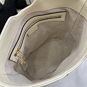 Gucci Mini bucket ivory leather shoulder bag  - 5