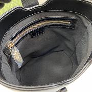 Gucci Mini bucket black leather shoulder bag - 5