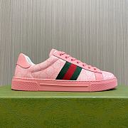 Gucci Ace GG Pink Sneakers  - 1