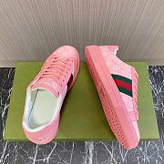 Gucci Ace GG Pink Sneakers  - 6