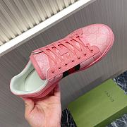 Gucci Ace GG Pink Sneakers  - 5