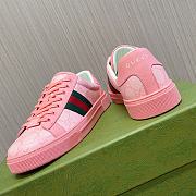 Gucci Ace GG Pink Sneakers  - 2