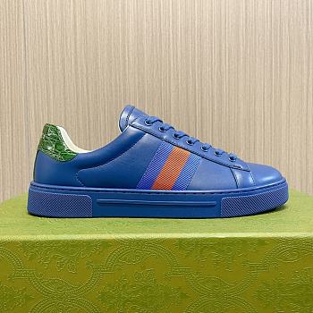 Gucci Ace GG Blue Sneakers