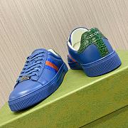 Gucci Ace GG Blue Sneakers - 6