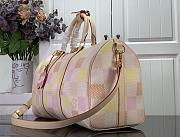 Louis Vuitton Keepall 45 Peach Bag - 6