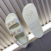 Gucci Double G White Sandal - 6