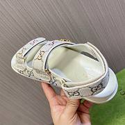 Gucci Double G White Sandal - 5