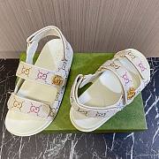 Gucci Double G White Sandal - 4