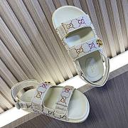 Gucci Double G White Sandal - 2