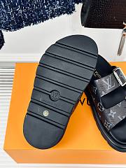 Louis Vuitton Bom Dia black sandals  - 6