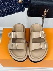 Louis Vuitton Bom Dia beige sandals - 2