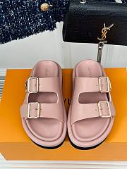 Louis Vuitton Bom Dia light pink sandals - 2