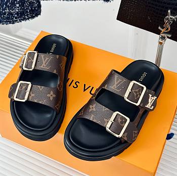 Louis Vuitton Bom Dia monogram sandals
