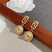 Versace long medusa earings  - 1