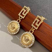 Versace long medusa earings  - 6